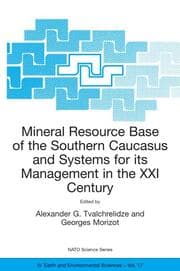 Cover von Mineral Resource Base of the Southern Caucasus and Systems for its Management in the XXIst Century