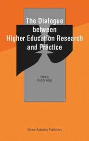 Cover von The Dialogue between Higher Education Research and Practice