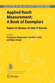 Cover von Applied Rasch Measurement: A Book of Exemplars