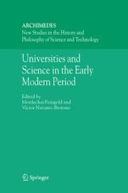 Cover von Universities and Science in the Early Modern Period