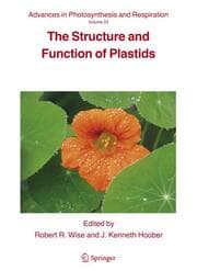 Cover von The Structure and Function of Plastids