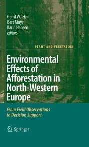 Cover von Environmental Effects of Afforestation in North-Western Europe