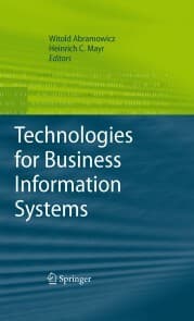 Cover von Technologies for Business Information Systems