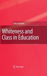 Cover von Whiteness and Class in Education