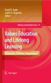 Cover von Values Education and Lifelong Learning
