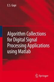 Cover von Algorithm collections for Digital Signal Processing Applications using Matlab