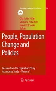 Cover von People, Population Change and Policies