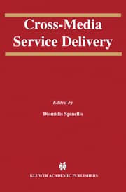 Cover von Cross-Media Service Delivery