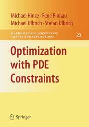 Cover von Optimization with PDE Constraints