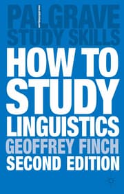 Cover von How to Study Linguistics