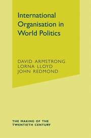 Cover von International Organisation in World Politics