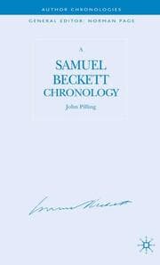 Cover von A Samuel Beckett Chronology
