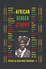Cover von African Gender Studies