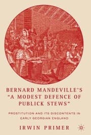 Cover von Bernard Mandeville's 'A Modest Defence of Publick Stews'