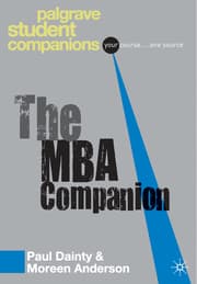Cover von The MBA Companion