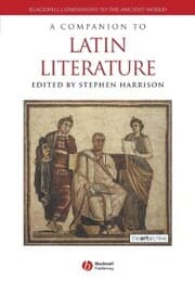 Cover von A Companion to Latin Literature