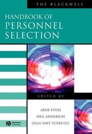 Cover von The Blackwell Handbook of Personnel Selection