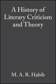 Cover von A History of Literary Criticism