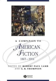 Cover von A Companion to American Fiction, 1865 - 1914
