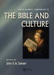 Cover von The Blackwell Companion to the Bible and Culture