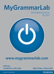 Cover von MyGrammarLab Intermediate with Key and MyLab Pack