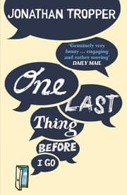 Cover von One Last Thing Before I Go