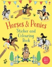 Cover von Horses & Ponies Sticker and Colouring Book