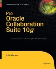 Cover von Pro Oracle Collaboration Suite 10g