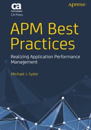 Cover von Application Performance Management