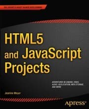 Cover von HTML5 and JavaScript Projects
