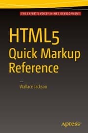 Cover von HTML5 Quick Markup Reference