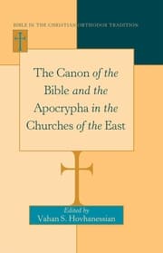 Cover von The Canon of the Bible and the Apocrypha in the Churches of the East