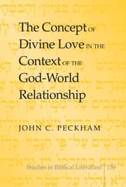 Cover von The Concept of Divine Love in the Context of the God-World Relationship
