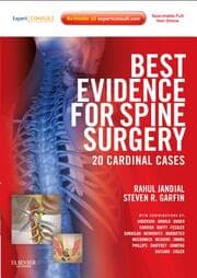 Cover von Best Evendece for Spine Surgery