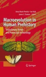 Cover von Macroevolution in Human Prehistory