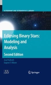 Cover von Eclipsing Binary Stars: Modeling and Analysis