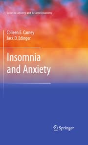 Cover von Insomnia and Anxiety
