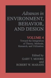 Cover von Advances in Environment, Behavior, and Design