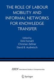 Cover von The Role of Labour Mobility and Informal Networks for Knowledge Transfer