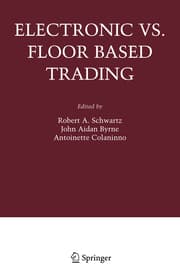 Cover von Electronic vs.Floor Based Trading