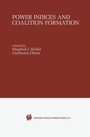 Cover von Power Indices and Coalition Formation