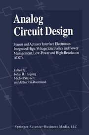 Cover von Analog Circuit Design