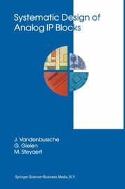 Cover von Systematic Design of Analog IP Blocks