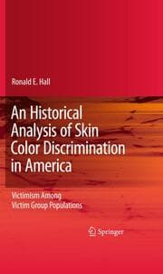 Cover von Historical Analysis of Skin Color Discrimination in America