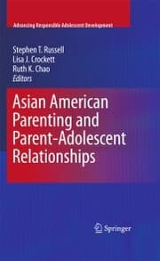 Cover von Asian American Parenting and Parent-Adolescent Relationships