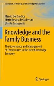 Cover von Knowledge and the Family Business