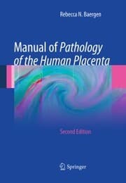 Cover von Manual of Pathology of the Human Placenta