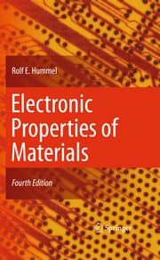 Cover von Electronic Properties of Materials