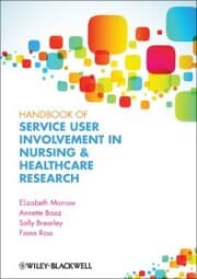 Cover von Handbook of Service User Involvement in Nursing and Healthcare Research