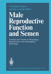Cover von Male Reproductive Function and Semen